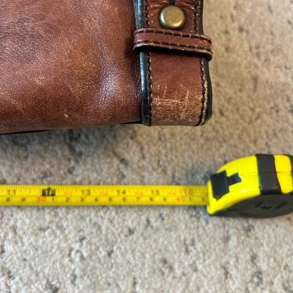 Fossil vintage larger purse in great vintage condition- definite wear, vintage - Picture 9 of 15